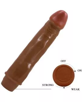 Baile - Zwerg Realistischer Vibrator 21 cm Mulatte