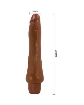 BAILE - DRYAD REALISTISCHER VIBRATOR 25 CM MULATTE