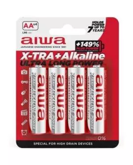 AIWA X-TRA Alkaline AA - LR6 Batterien Blister 4