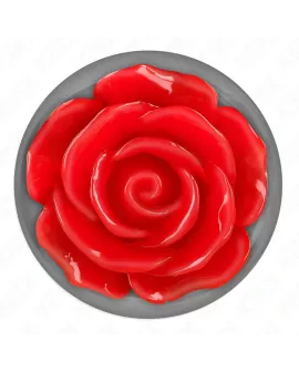 KINK - Rose Analplug in Rot - Größe M