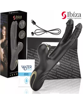 IBIZA - ZWEI DRACHEN DOPPELVIBRATOR SCHWARZ