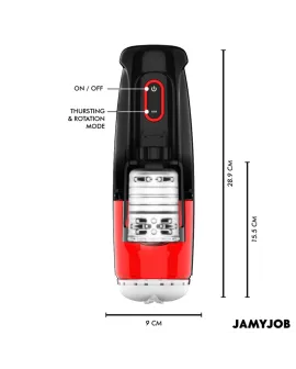 JAMYJOB STORM - Automatischer Vagina-Masturbator 10 Modi