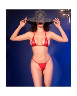 CHILIROSE - CR 4840 MIKROBIKINI ROT S/M