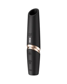 Satisfyer - Perfect Kiss Wave Klitoris-Stimulator Schwarz/Gold