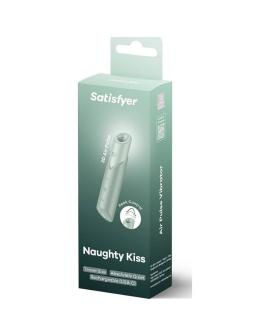 Satisfyer Naughty Kiss Wave Klitoris-Stimulator Aquamarin