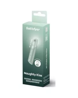 Satisfyer Naughty Kiss Wave Klitoris-Stimulator Aquamarin