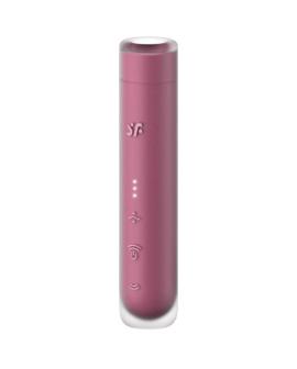 Satisfyer First Kiss Wave Klitoris-Stimulator - Granat