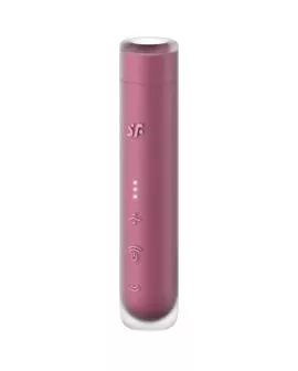 Satisfyer First Kiss Wave Klitoris-Stimulator - Granat