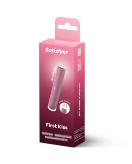 Satisfyer First Kiss Wave Klitoris-Stimulator - Granat