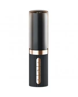 SATISFYER - PRO 2 KISS WAVE KLITORIS-STIMULATOR GRANAT / SCHWARZ