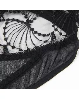 Subblime - Transparente Body mit Hohlspitze Schwarz L/XL