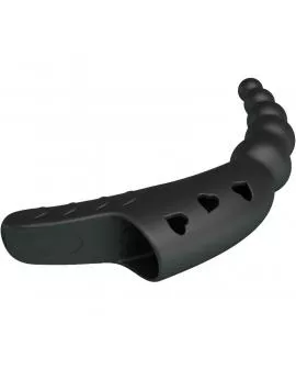 PRETTY LOVE - JORDIN FINGERVIBRATOR 10 VIBRATIONEN SCHWARZ