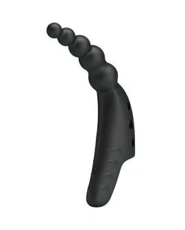 PRETTY LOVE - JORDIN FINGERVIBRATOR 10 VIBRATIONEN SCHWARZ