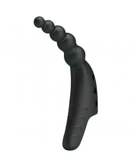 PRETTY LOVE - JORDIN FINGERVIBRATOR 10 VIBRATIONEN SCHWARZ