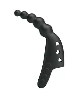 PRETTY LOVE - JORDIN FINGERVIBRATOR 10 VIBRATIONEN SCHWARZ