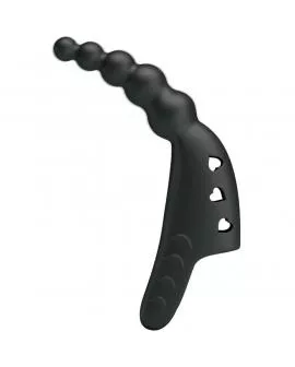 PRETTY LOVE - JORDIN FINGERVIBRATOR 10 VIBRATIONEN SCHWARZ
