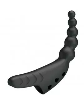 PRETTY LOVE - JORDIN FINGERVIBRATOR 10 VIBRATIONEN SCHWARZ