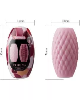 Pretty Love - Athena Eros Masturbator aus Silikon rosa