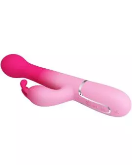 Pretty Love - Dejon 3-in-1 Rabbit Vibrator Rosa