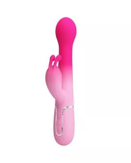 Pretty Love - Dejon 3-in-1 Rabbit Vibrator Rosa