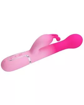 Pretty Love - Dejon 3-in-1 Rabbit Vibrator Rosa