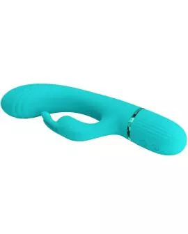 PRETTY LOVE - SCOCCO VIBRATOR RABBIT TÜRKIS