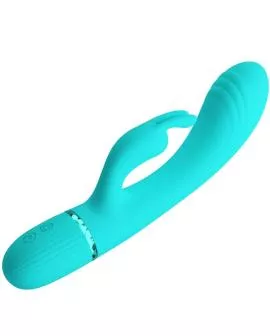 PRETTY LOVE - SCOCCO VIBRATOR RABBIT TÜRKIS