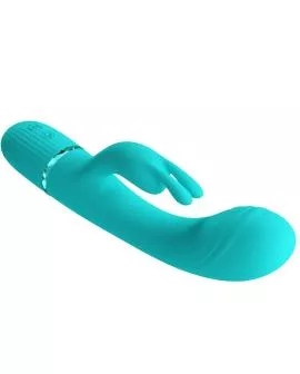 PRETTY LOVE - SCOCCO VIBRATOR RABBIT TÜRKIS
