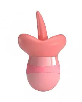 PRETTY LOVE - KYLEE ZUNGEN-KLITORIS-STIMULATOR 10 VIBRATIONEN NUDE PINK