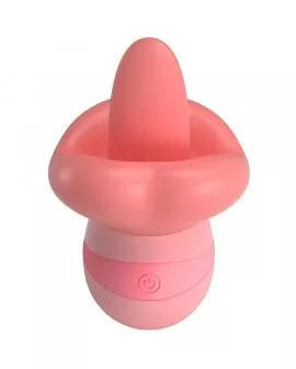 PRETTY LOVE - KYLEE ZUNGEN-KLITORIS-STIMULATOR 10 VIBRATIONEN NUDE PINK