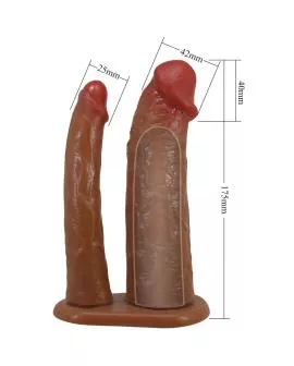 Pretty Love - Keaven Harness Slip Universal Doppeldildo