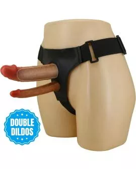 Pretty Love - Keaven Harness Slip Universal Doppeldildo