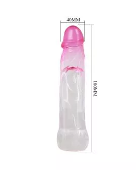 Pretty Love - Neron 6 cm Penisvergrößerungshülse Rosa