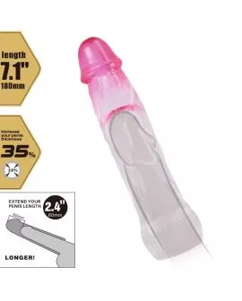Pretty Love - Neron 6 cm Penisvergrößerungshülse Rosa