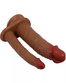 Pretty Love - Hulbert Doppeldildo mit Vibration Mulato