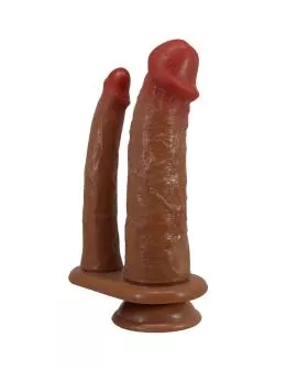 Pretty Love - Hulbert Doppeldildo mit Vibration Mulato