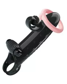 Romance - Schwarze Vibrerende Penishülle