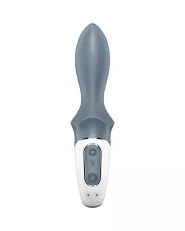 Satisfyer Air Pump Booty 1 - Aufblasbarer Anal Vibrator Grau