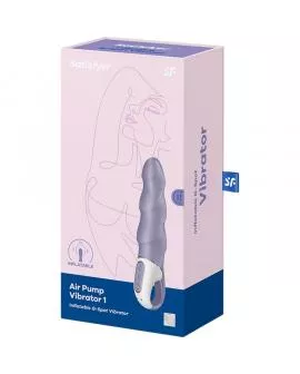 SATISFYER - AIR PUMP VIBRATOR 1 AUFBLASBARER G-SPOT-VIBRATOR LILA