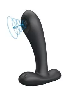 Pretty Love - Remington Anal- und Vaginal-Vibrator Schwarz