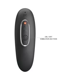 Pretty Love - Remington Anal- und Vaginal-Vibrator Schwarz