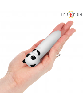 INTENSE - POH PANDA VIBRIERENDER BULLET, USB WIEDERAUFLADBAR, 10 X 2,2 CM