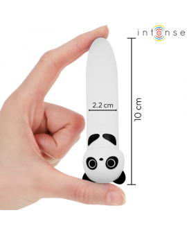 INTENSE - POH PANDA VIBRIERENDER BULLET, USB WIEDERAUFLADBAR, 10 X 2,2 CM