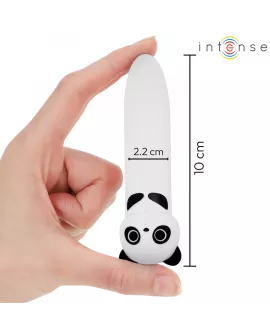 INTENSE - POH PANDA VIBRIERENDER BULLET, USB WIEDERAUFLADBAR, 10 X 2,2 CM