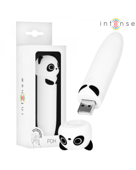 INTENSE - POH PANDA VIBRIERENDER BULLET, USB WIEDERAUFLADBAR, 10 X 2,2 CM