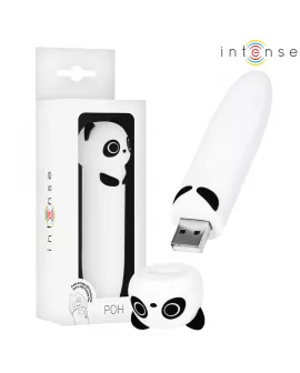INTENSE - POH PANDA VIBRIERENDER BULLET, USB WIEDERAUFLADBAR, 10 X 2,2 CM