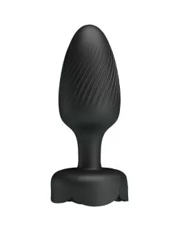 Pretty Love - Osborn Anal Plug mit LED-Licht Schwarz 9,8 cm