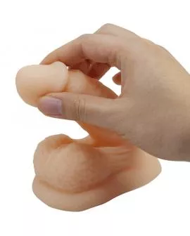 PRETTY LOVE - WILDON ULTRA REALISTISCHER UND ELASTISCHER DILDO 10 CM NATUR