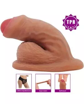 Pretty Love - Warnell Realistischer Dildo 9,5 cm Mulato