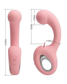 Pretty Love Erynn - G-Spot Vibrator Klitoris-Stimulator Rosa